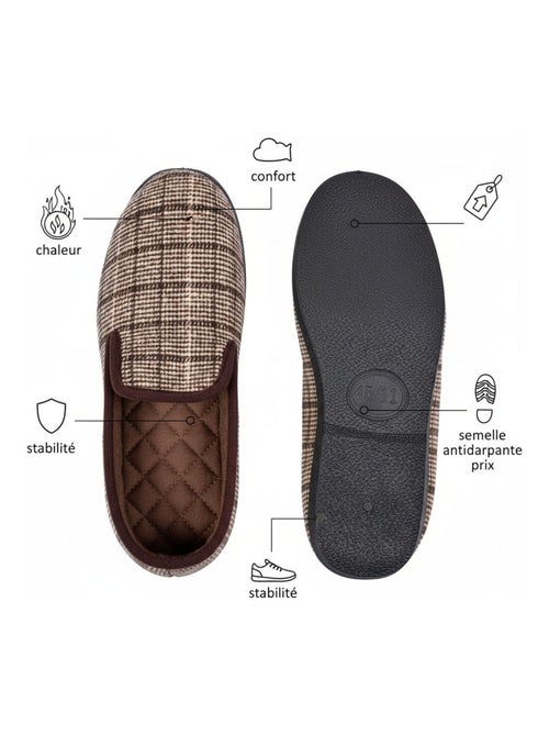 Zapatilla de casa Charentaise hombre - Kiabi Zapatilla de casa Charentaise hombre - Kiabi