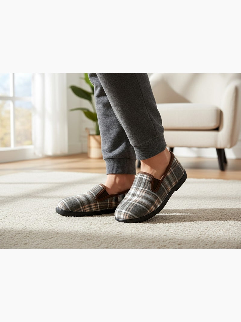 Zapatilla de casa Charentaise hombre PREMIUM K88R9 Marrón - Kiabi