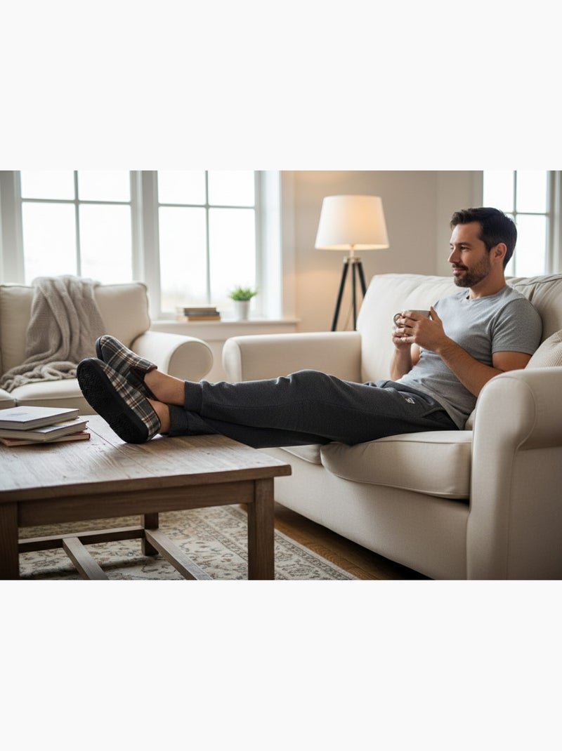 Zapatilla de casa Charentaise hombre PREMIUM K88R9 Marrón - Kiabi