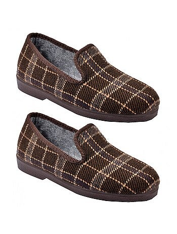 Zapatilla de casa Charentaise Hombre PREMIUM Pack de 2