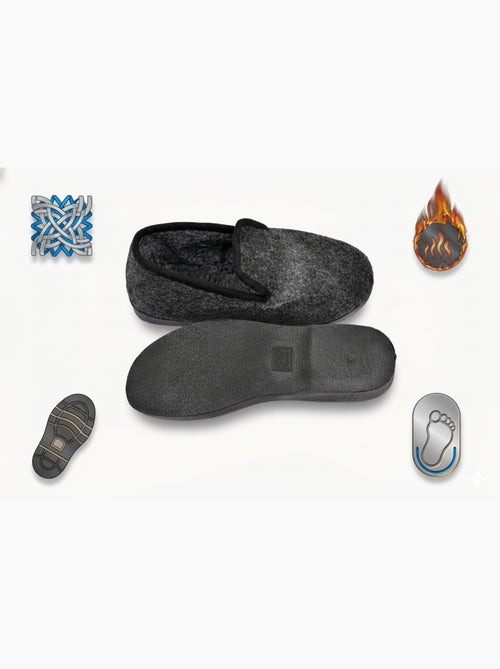 Zapatilla de casa Charentaise mujer invierno - Kiabi Zapatilla de casa Charentaise mujer invierno - Kiabi