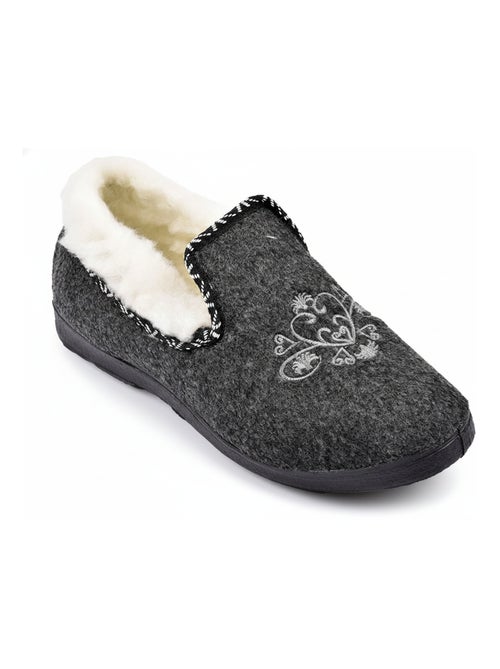 Zapatilla de casa Charentaise mujer invierno - Kiabi Zapatilla de casa Charentaise mujer invierno - Kiabi