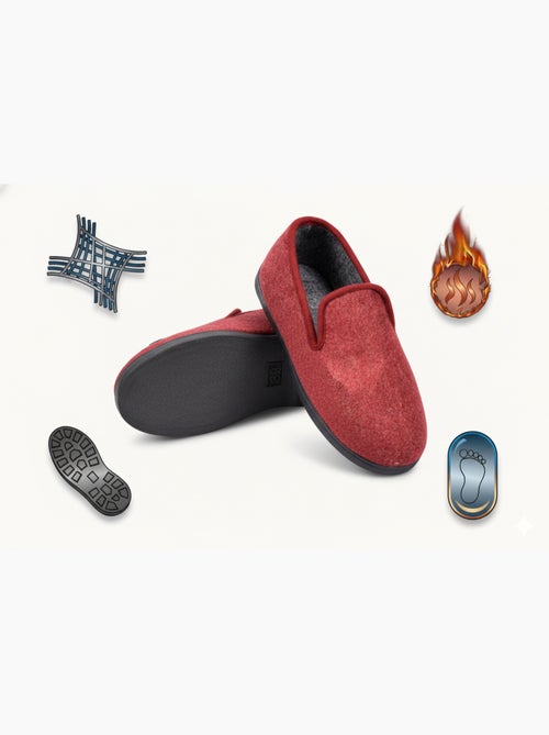 Zapatilla de casa Charentaise mujer invierno - Kiabi Zapatilla de casa Charentaise mujer invierno - Kiabi