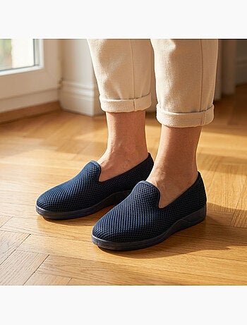 Zapatilla de casa Charentaise mujer Mesh respirante OZABI