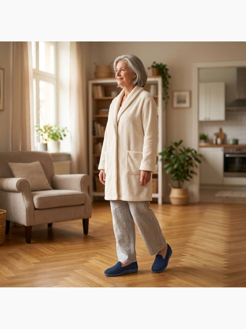 Zapatilla de casa Charentaise mujer Mesh respirante OZABI - Kiabi