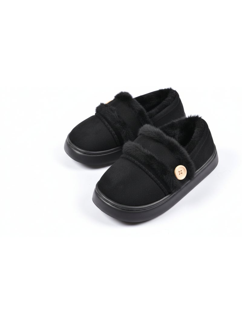 Zapatilla de casa Charentaise mujer Ultra Light MD10159 Negro - Kiabi