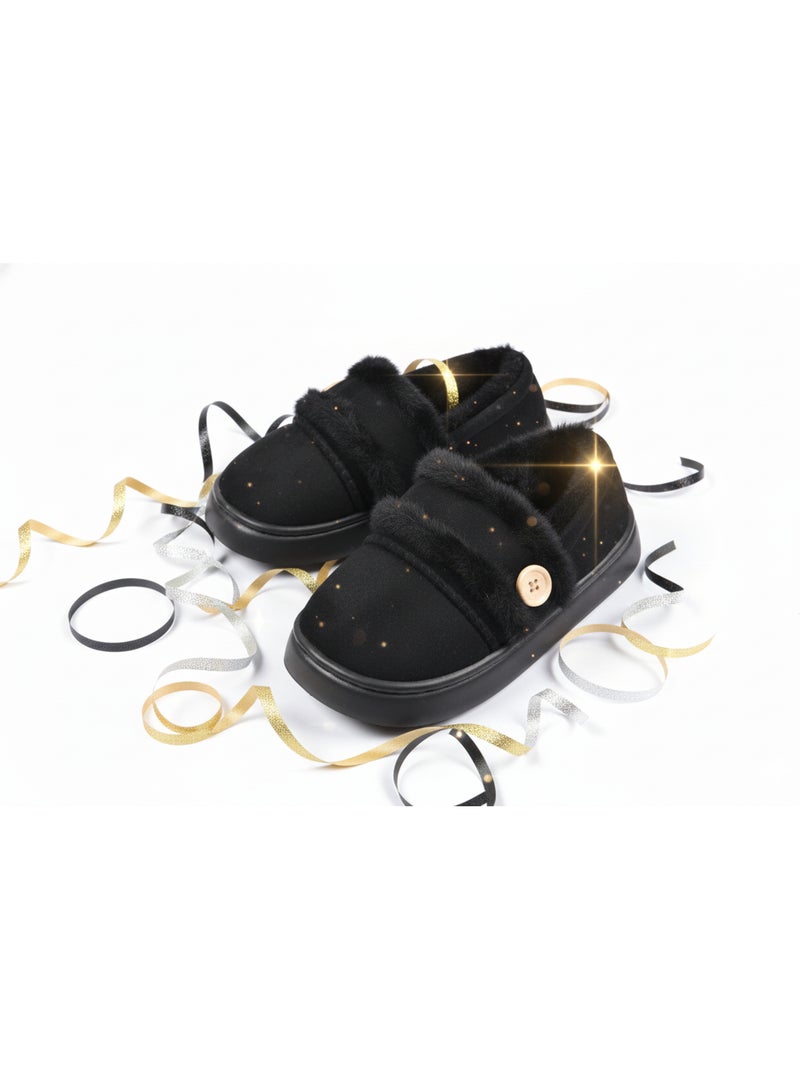 Zapatilla de casa Charentaise mujer Ultra Light MD10159 Negro - Kiabi