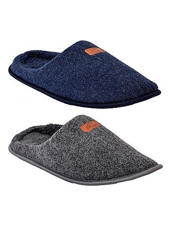 Zapatilla de casa hombre ante pack de 2