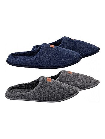 Zapatilla de casa hombre ante pack de 2