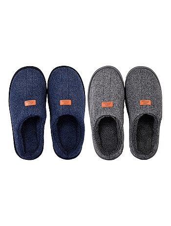 Zapatilla de casa hombre ante pack de 2