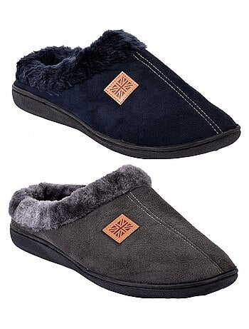 Zapatilla de casa hombre ante pack de 2