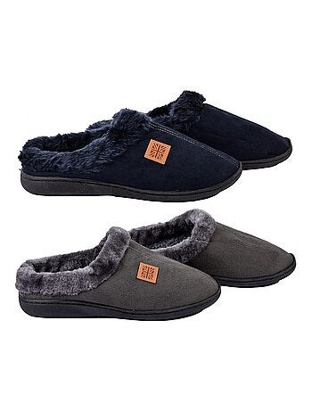 Zapatilla de casa hombre ante pack de 2