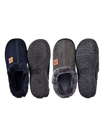 Zapatilla de casa hombre ante pack de 2
