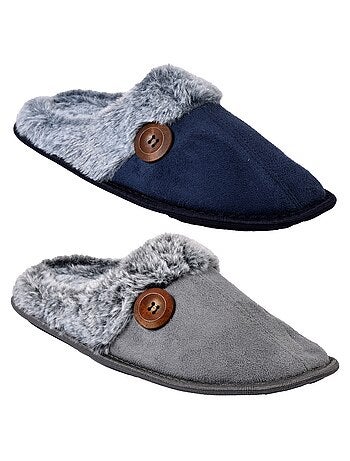 Zapatilla de casa hombre ante pack de 2