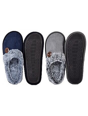 Zapatilla de casa hombre ante pack de 2