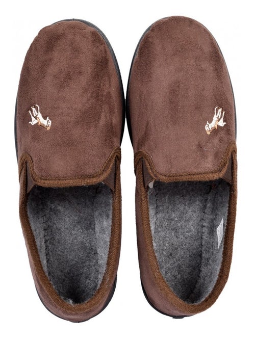 Zapatilla de casa hombre ante premium - Kiabi Zapatilla de casa hombre ante premium - Kiabi