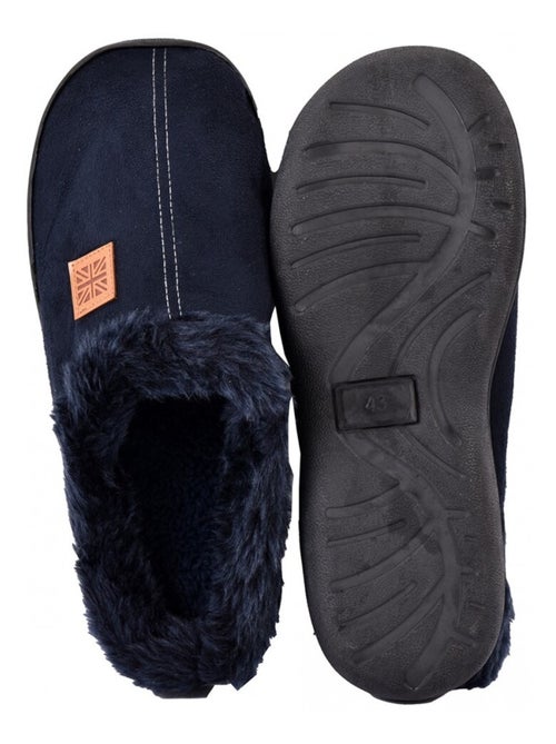 Zapatilla de casa hombre ante SUEDINE - Kiabi Zapatilla de casa hombre ante SUEDINE - Kiabi