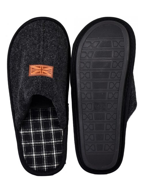 Zapatilla de casa hombre ante SUEDINE - Kiabi Zapatilla de casa hombre ante SUEDINE - Kiabi