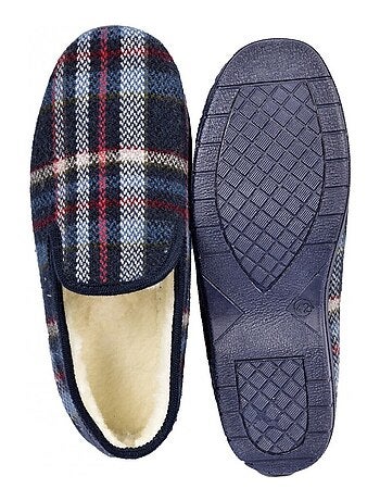 Zapatilla de casa hombre Charentaise forrada