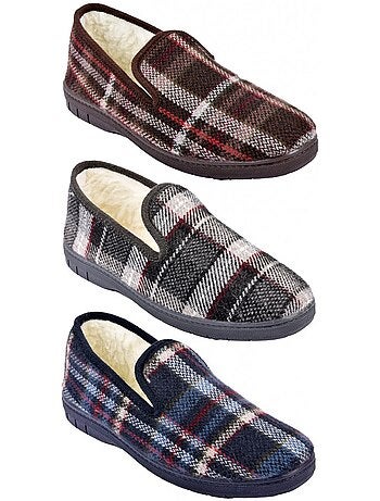 Zapatilla de casa hombre Charentaise forrada