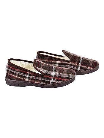 Zapatilla de casa hombre Charentaise forrada