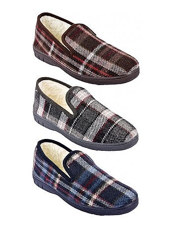 Zapatilla de casa hombre Charentaise forrada