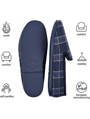 Zapatilla de casa hombre Charentaise PREMIUM 5080