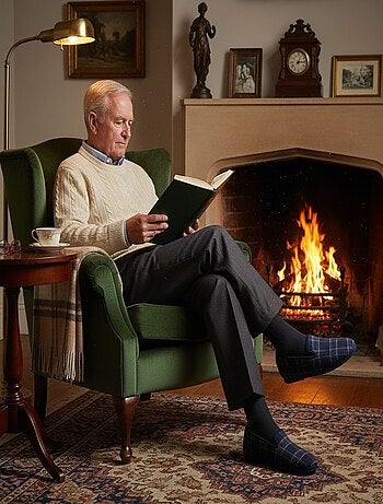 Zapatilla de casa hombre Charentaise PREMIUM 5080