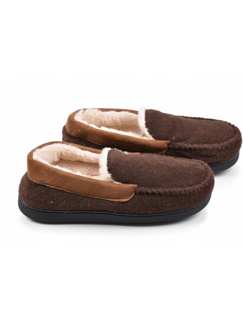 Zapatilla de casa hombre forrada PREMIUM MU9733 - Kiabi Zapatilla de casa hombre forrada PREMIUM MU9733 - Kiabi