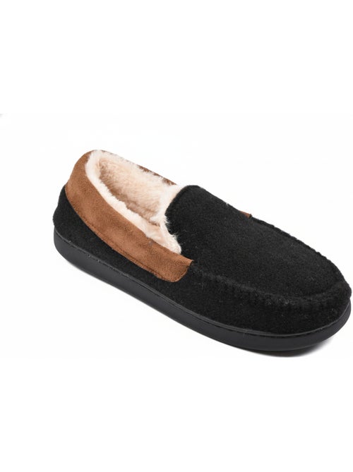 Zapatilla de casa hombre forrada PREMIUM MU9733 - Kiabi Zapatilla de casa hombre forrada PREMIUM MU9733 - Kiabi