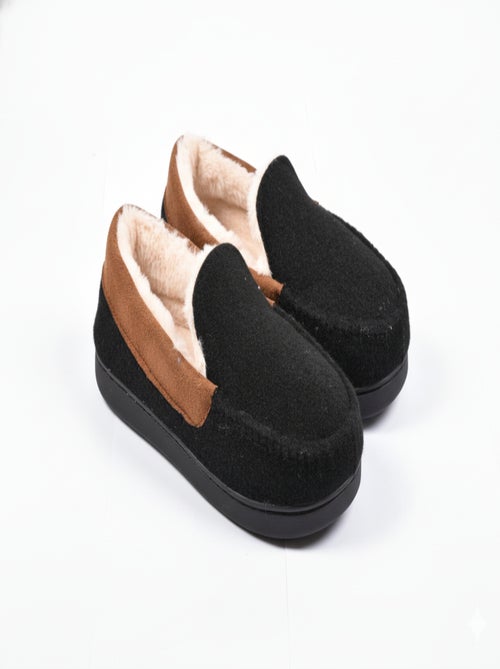 Zapatilla de casa hombre forrada PREMIUM MU9733 - Kiabi Zapatilla de casa hombre forrada PREMIUM MU9733 - Kiabi