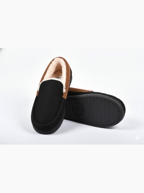 Zapatilla de casa hombre forrada PREMIUM MU9733 - Kiabi Zapatilla de casa hombre forrada PREMIUM MU9733 - Kiabi