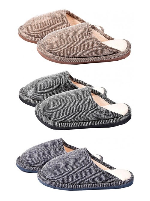 Zapatilla de casa hombre PREMIUM - Kiabi Zapatilla de casa hombre PREMIUM - Kiabi
