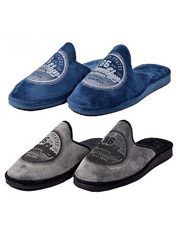 Zapatilla de casa hombre PREMIUM Pack de 2