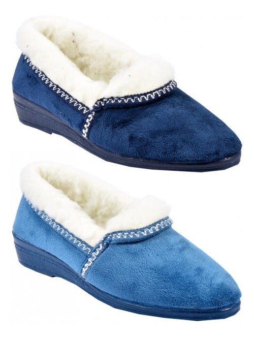 Zapatilla de casa mujer CHARENTAISE PREMIUM - Kiabi Zapatilla de casa mujer CHARENTAISE PREMIUM - Kiabi
