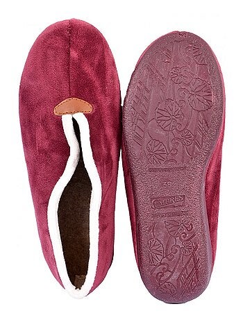 Zapatilla de casa mujer CHARENTAISE PREMIUM