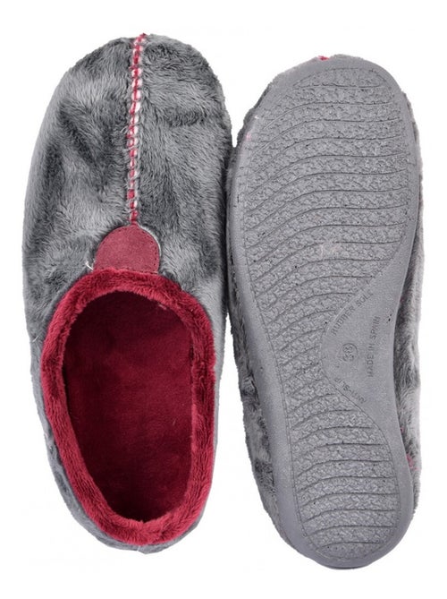 Zapatilla de casa mujer CHARENTAISE PREMIUM - Kiabi Zapatilla de casa mujer CHARENTAISE PREMIUM - Kiabi