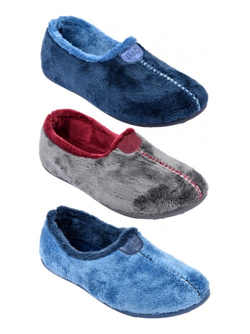 Zapatilla de casa mujer CHARENTAISE PREMIUM - Kiabi Zapatilla de casa mujer CHARENTAISE PREMIUM - Kiabi