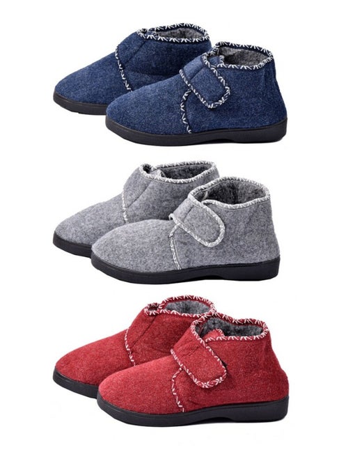 Zapatilla de casa mujer CHARENTAISE PREMIUM - Kiabi Zapatilla de casa mujer CHARENTAISE PREMIUM - Kiabi