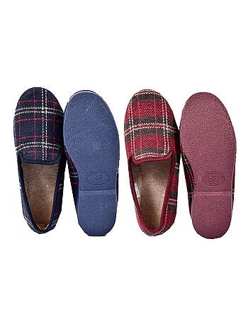 Zapatilla de casa mujer Charentaise PREMIUM pack de 2