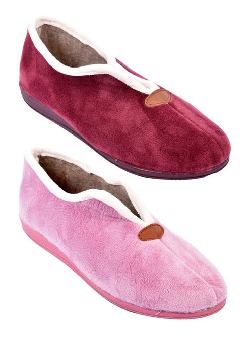Zapatilla de casa mujer CHARENTAISE PREMIUM - Kiabi Zapatilla de casa mujer CHARENTAISE PREMIUM - Kiabi