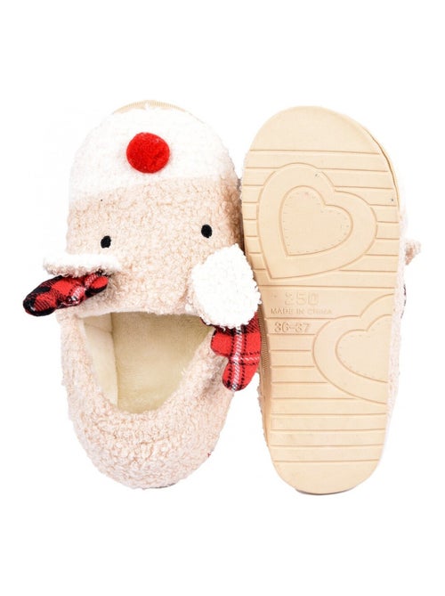 Zapatilla de casa mujer Chaussón Fantasía - Kiabi Zapatilla de casa mujer Chaussón Fantasía - Kiabi