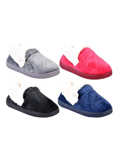 Zapatilla de casa Mujer COCOONING - Kiabi Zapatilla de casa Mujer COCOONING - Kiabi