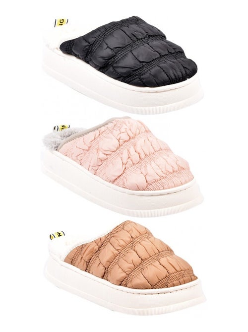 Zapatilla de casa Mujer COCOONING - Kiabi Zapatilla de casa Mujer COCOONING - Kiabi