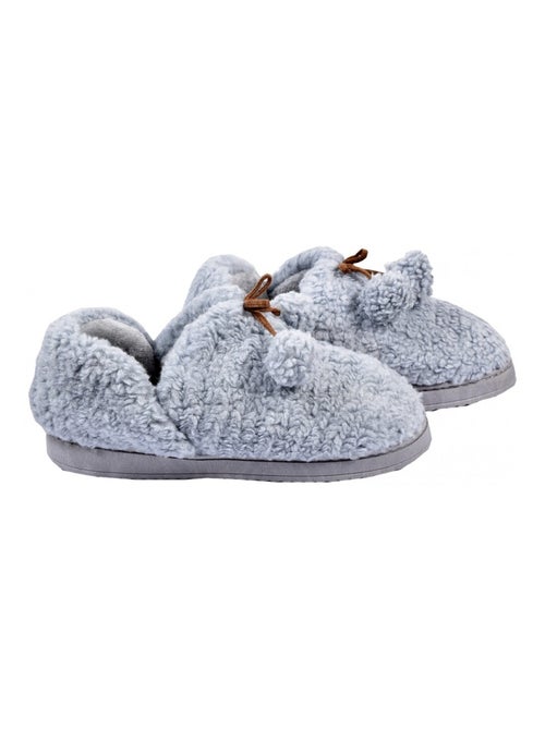 Zapatilla de casa Mujer COCOONING - Kiabi Zapatilla de casa Mujer COCOONING - Kiabi