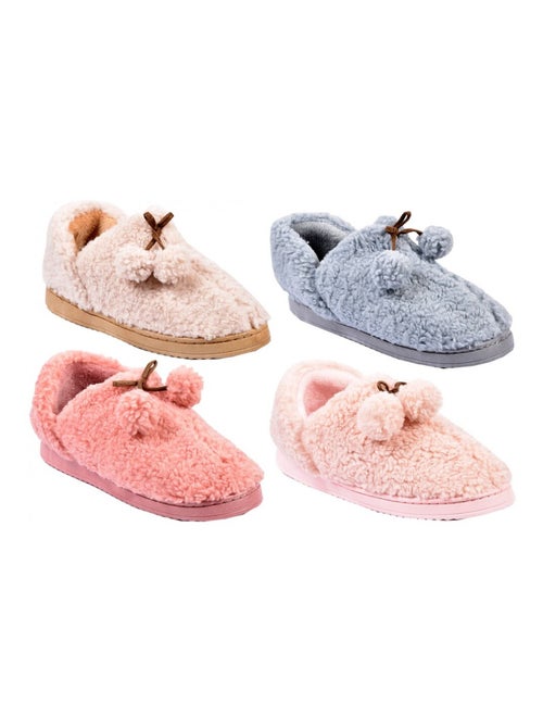 Zapatilla de casa Mujer COCOONING - Kiabi Zapatilla de casa Mujer COCOONING - Kiabi