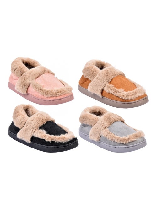 Zapatilla de casa Mujer COCOONING - Kiabi Zapatilla de casa Mujer COCOONING - Kiabi