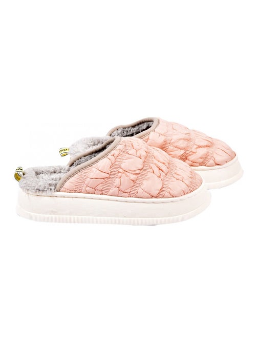 Zapatilla de casa Mujer COCOONING - Kiabi Zapatilla de casa Mujer COCOONING - Kiabi