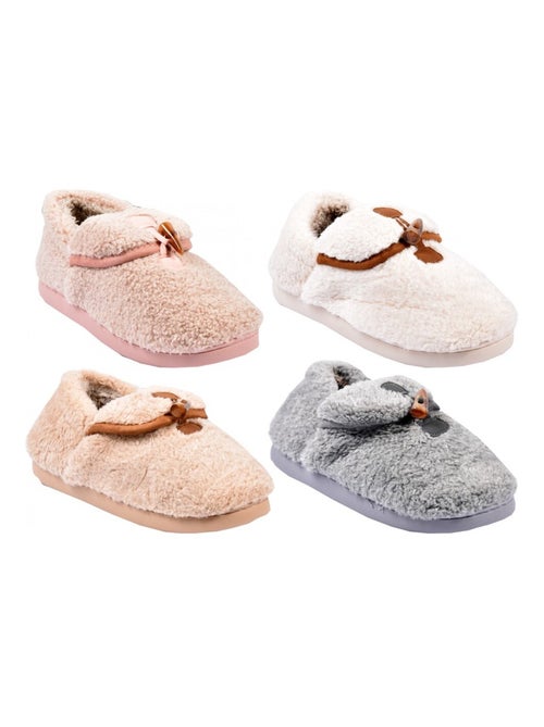 Zapatilla de casa Mujer COCOONING - Kiabi Zapatilla de casa Mujer COCOONING - Kiabi