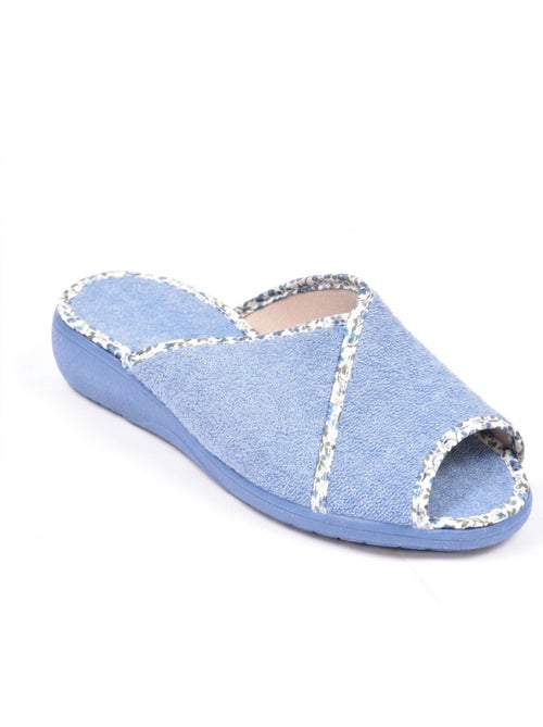 Zapatilla de casa Mule Mujer Esponja Transpirable Fabricación Española - Kiabi Zapatilla de casa Mule Mujer Esponja Transpirable Fabricación Española - Kiabi